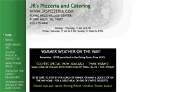 Desktop Screenshot of jrpizzeriacatering.com